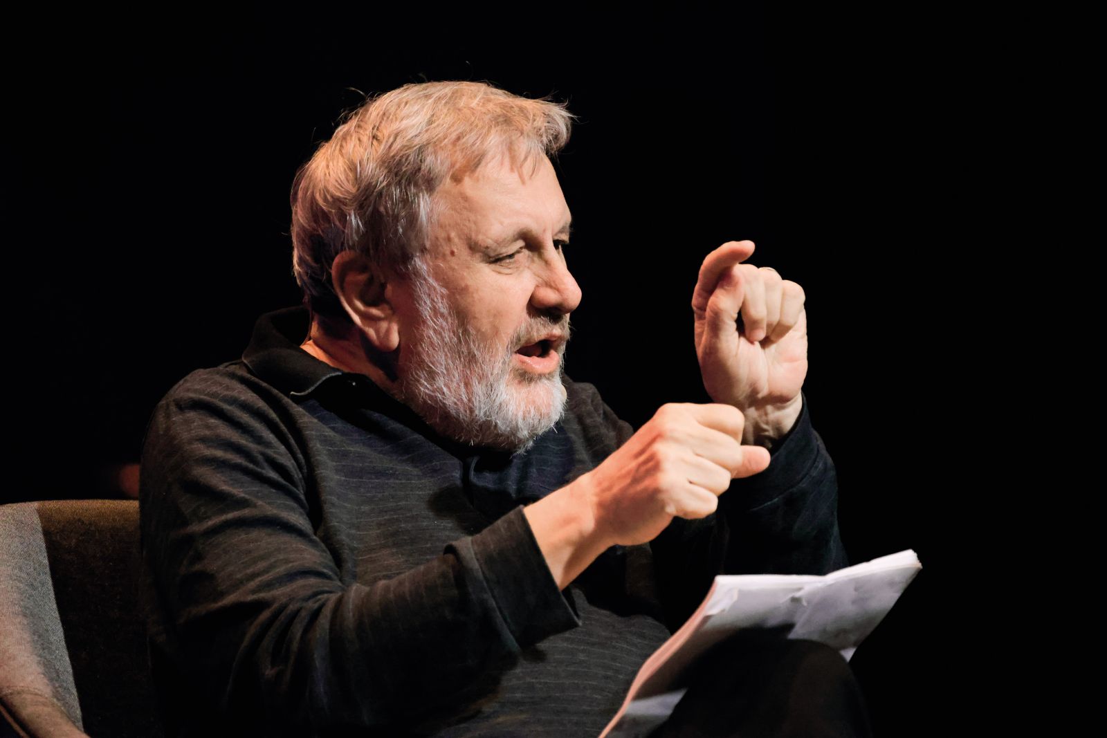 Slavoj Žižek / »Sledile bodo vedno nove krize, ki pa bodo pripeljale do novega sistema«