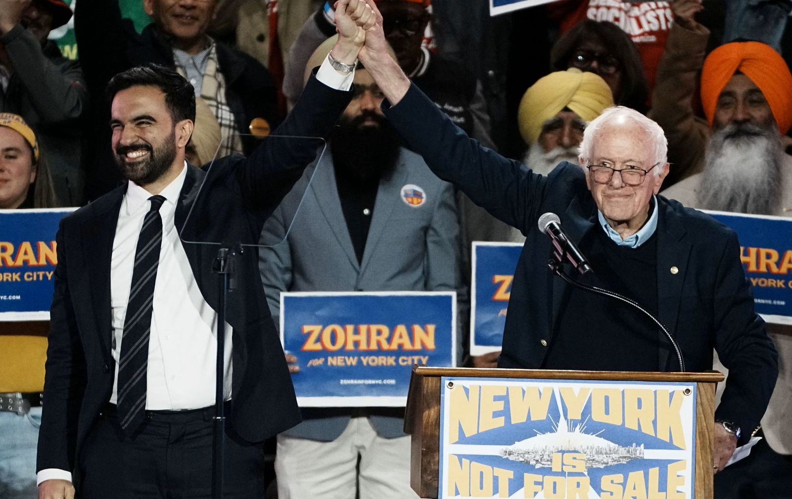 Mamdani izvoljen za newyorškega župana