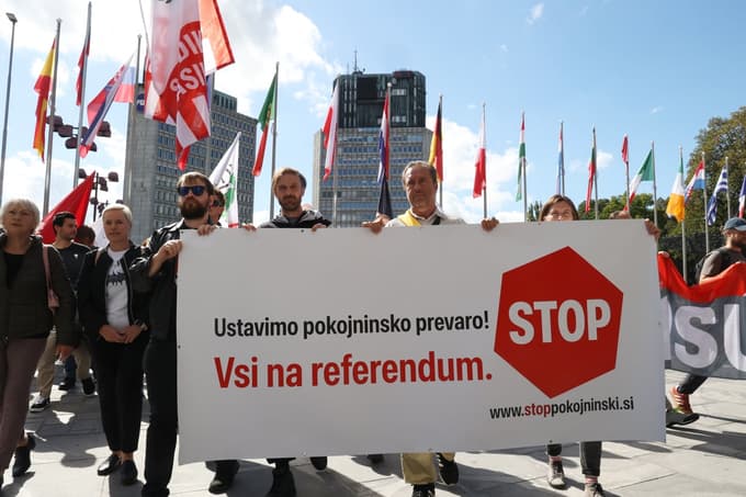Referenduma o pokojninski reformi ne bo