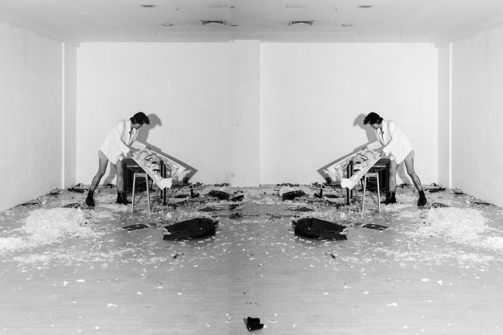 Benjamin Zajc: Intima; performans, Cirkulacija2, LJ | Voranc Vogel