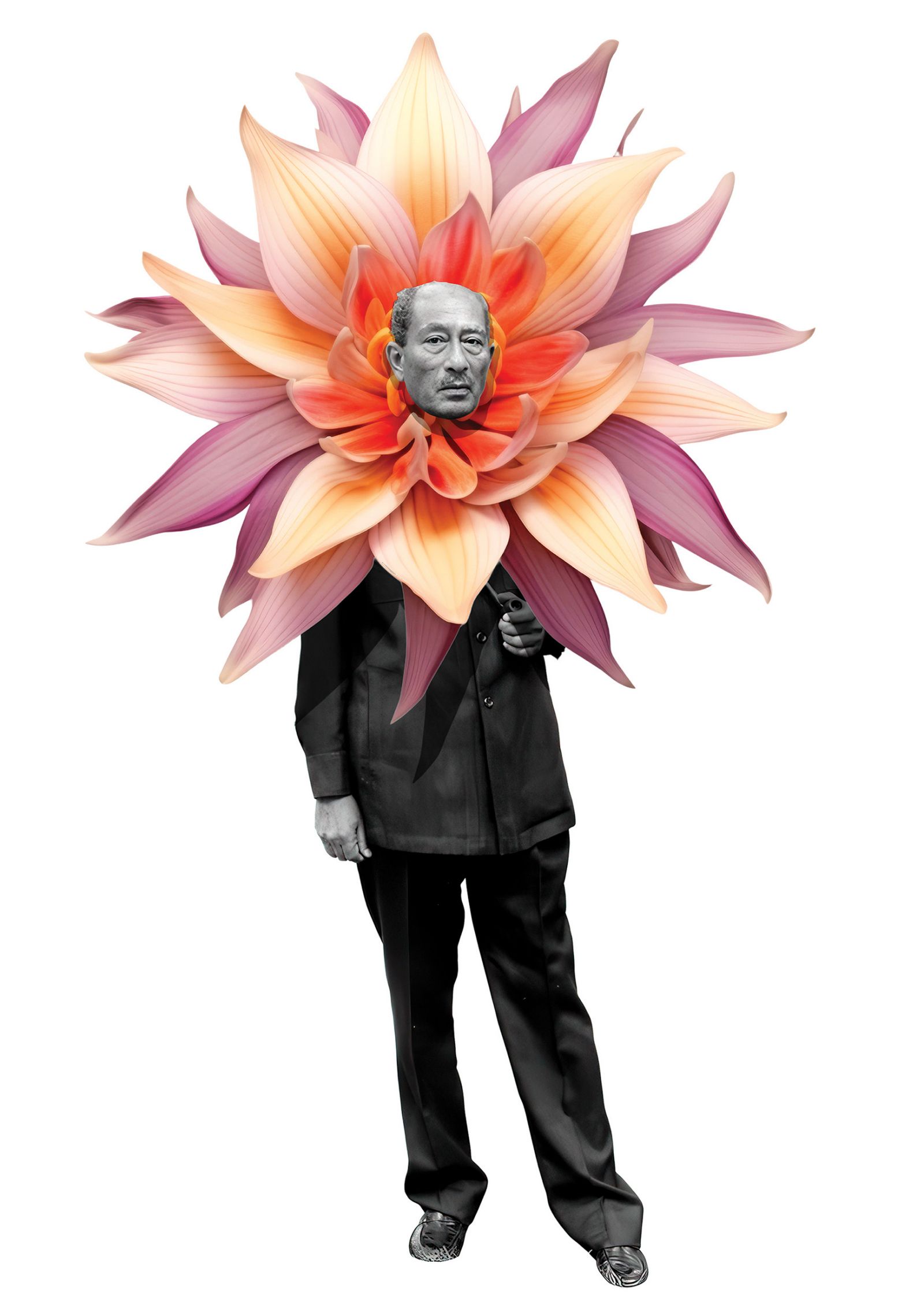 V novem delu Better be watching the clouds again and again (2025) bomo med politiki, zašifriranimi v cvetlična imena, prepoznali tudi Tita – na fotografiji – in Miloševića.