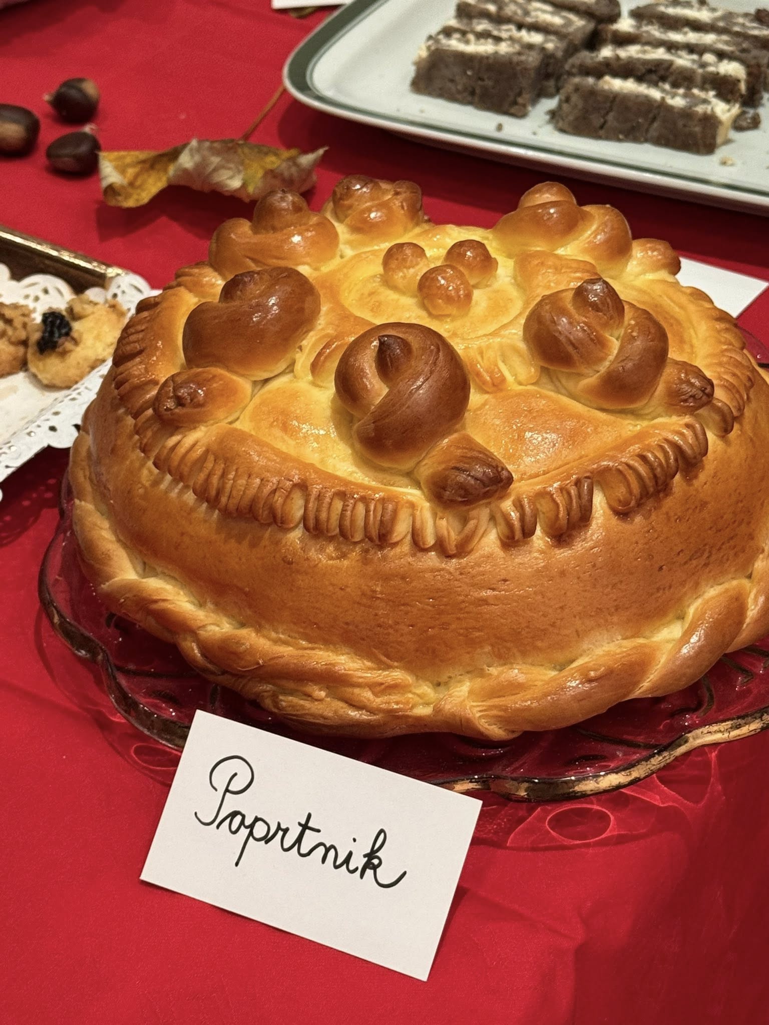 Poprtnik na dogodku ob predstavitvi knjige