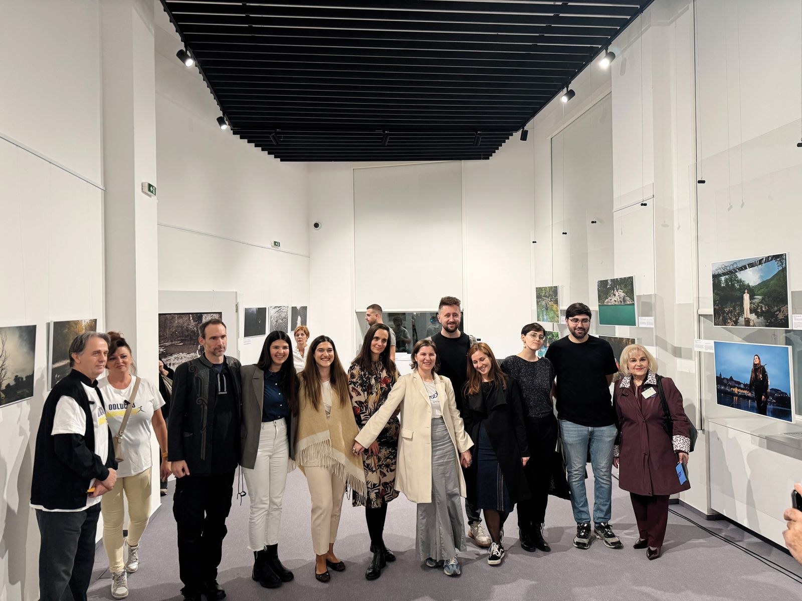 Zavezništvo za zaščito narave Balkana na odprtju slovenske fotografske razstave Varuhinje rek v Sarajevu, BiH | Nejla Dragonić