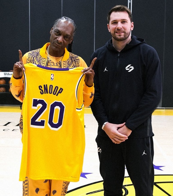 Snoop Dogg in Luka Dončić