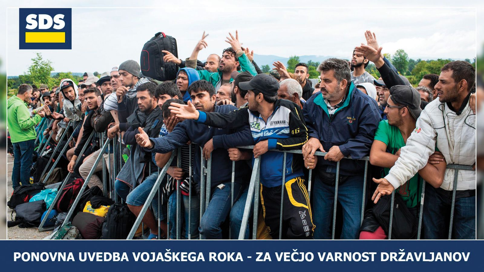 Stranka SDS je že januarja leta 2020 začela s propagando za ponovno obvezno služenje vojaškega roka