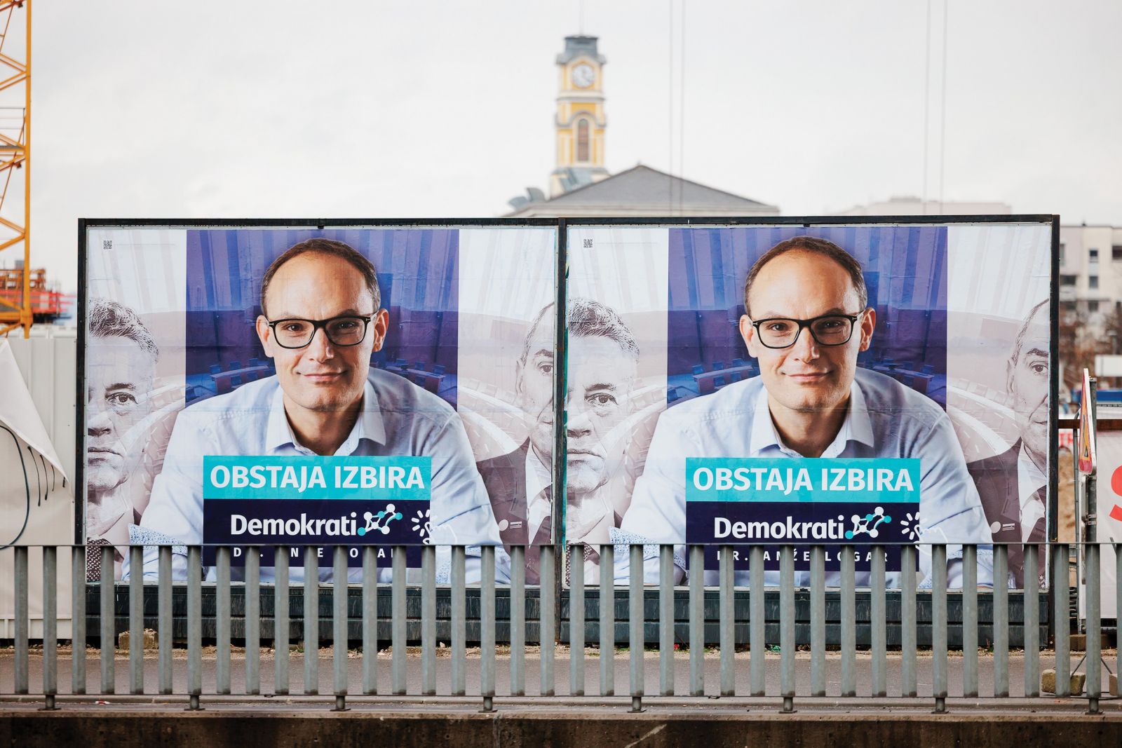 Začetek predvolilne kampanje Anžeta Logarja | Luka Dakskobler