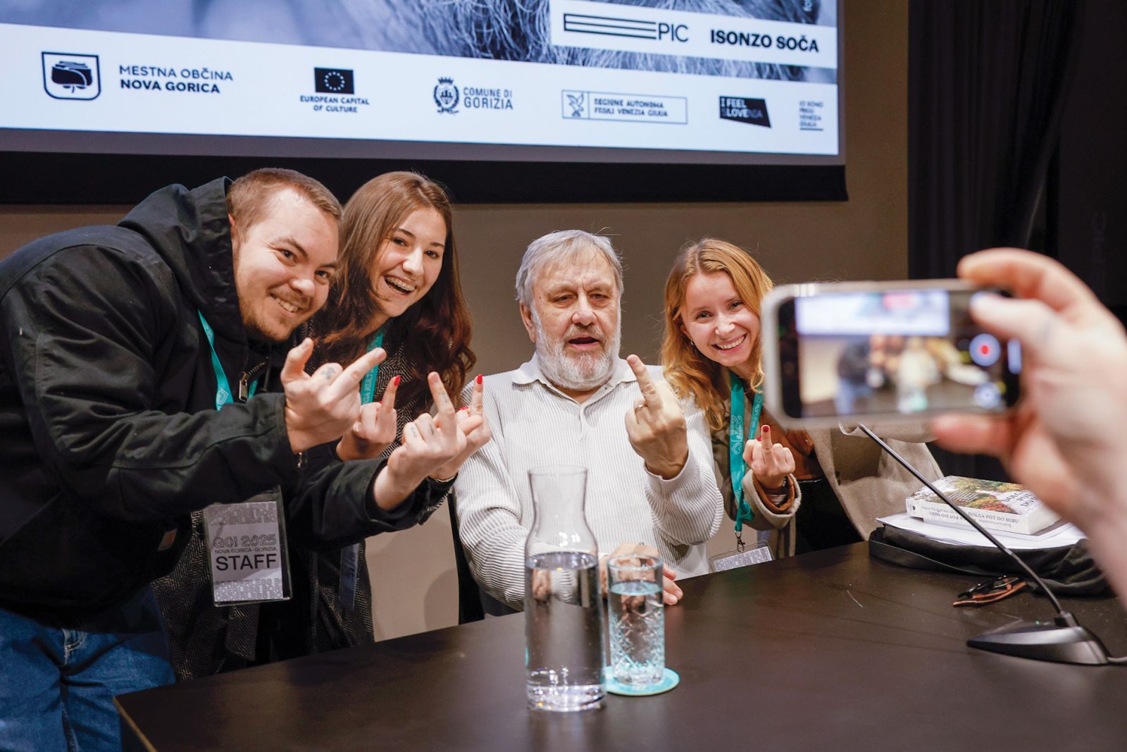 Slavoj Žižek: Kvantna zgodovina, predstavitev knjige; EPK 2025 Nova Gorica – Gorica, Interpretacijski center EPIC, NG | Borut Krajnc