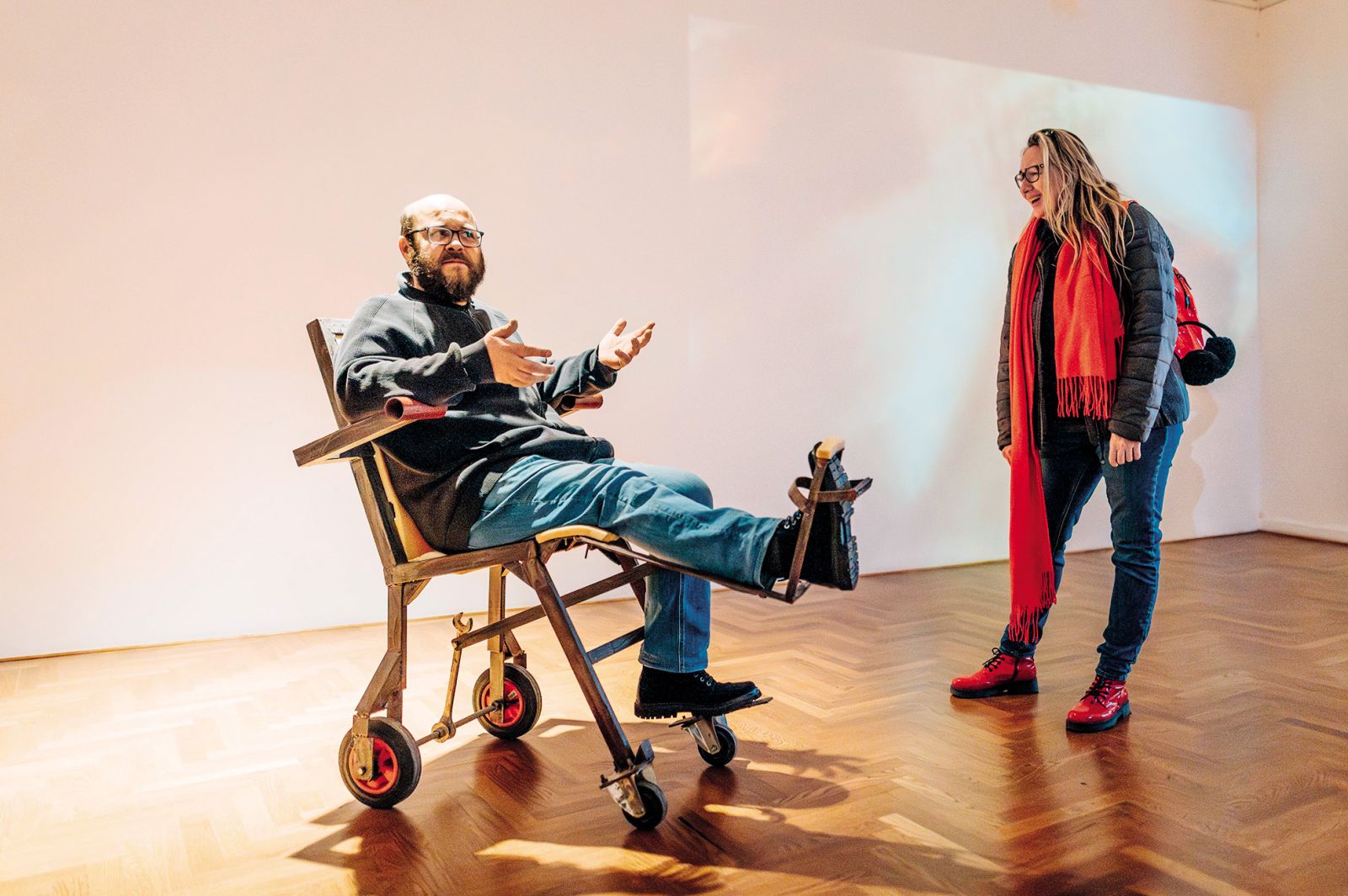 Tomaž Furlan: Mati vseh bojev; pregledna razstava, Mestna galerija Ljubljana | Blaž Gutman