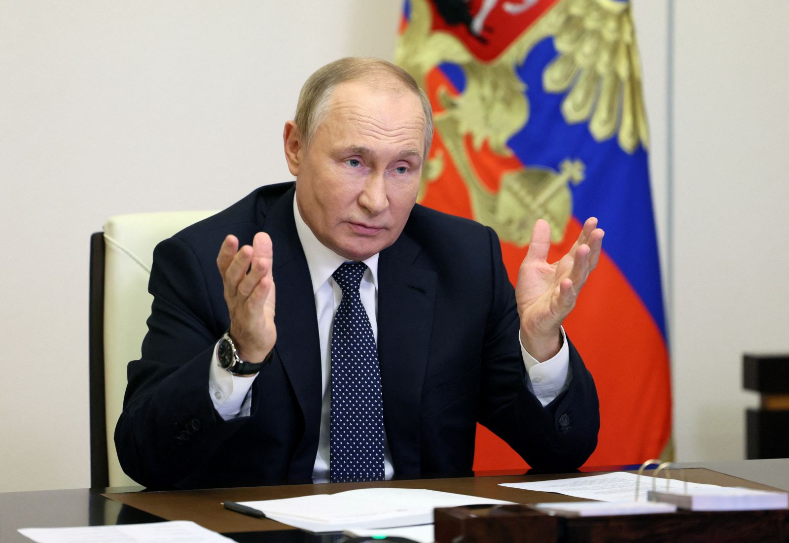 Putin / »Rusija bo dosegla svoje cilje v Ukrajini«