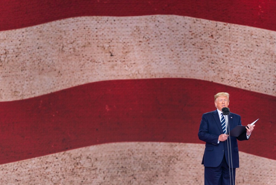 Donald Trump / »Obetajo se boljši časi«