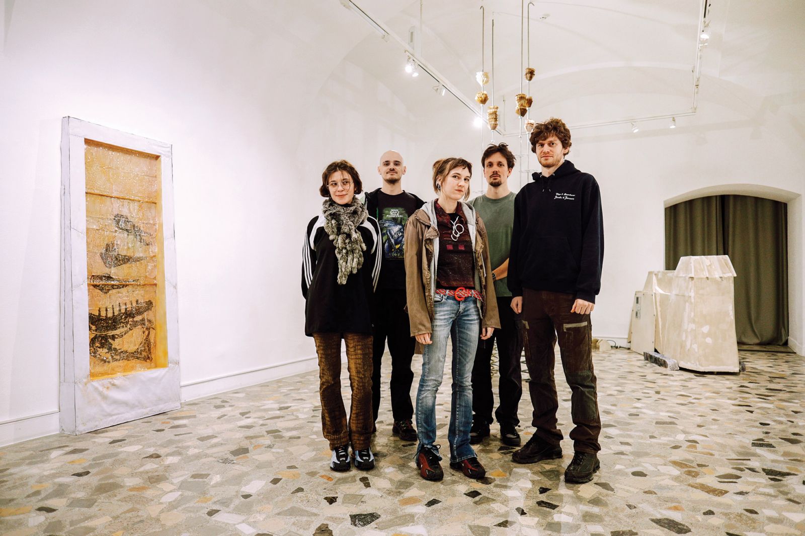 Maks Bricelj, Samra Buljić, Vid Koprivšek, Matej Mihevc in Lara Žagar: Vozlišče; skupinska razstava, UGM Kabinet, MB | Janez Klenovšek