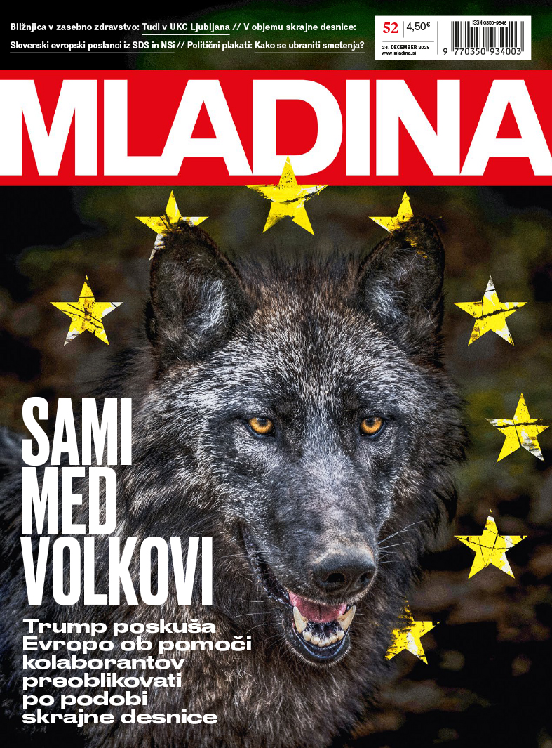 MLADINA 52 2025: SAM MED VOLKOVI