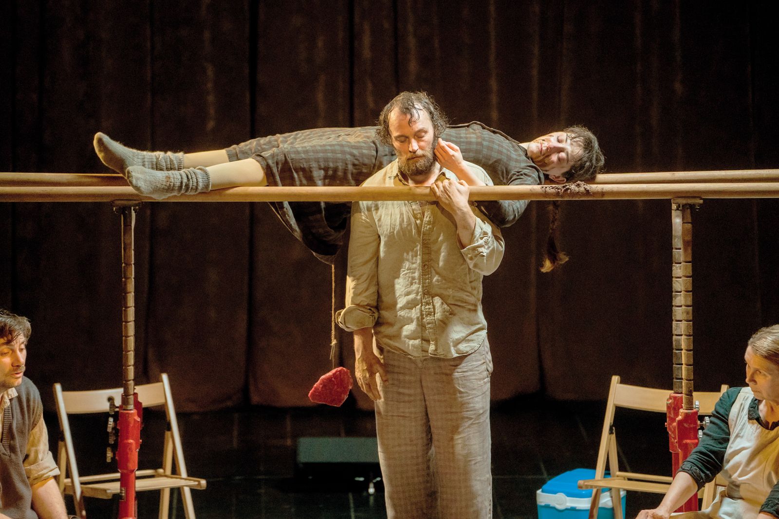 Lovro Kuhar - Prežihov Voranc: Boj na požiralniku; PGK in MGP, Kulturni dom SG | Nika Hölcl