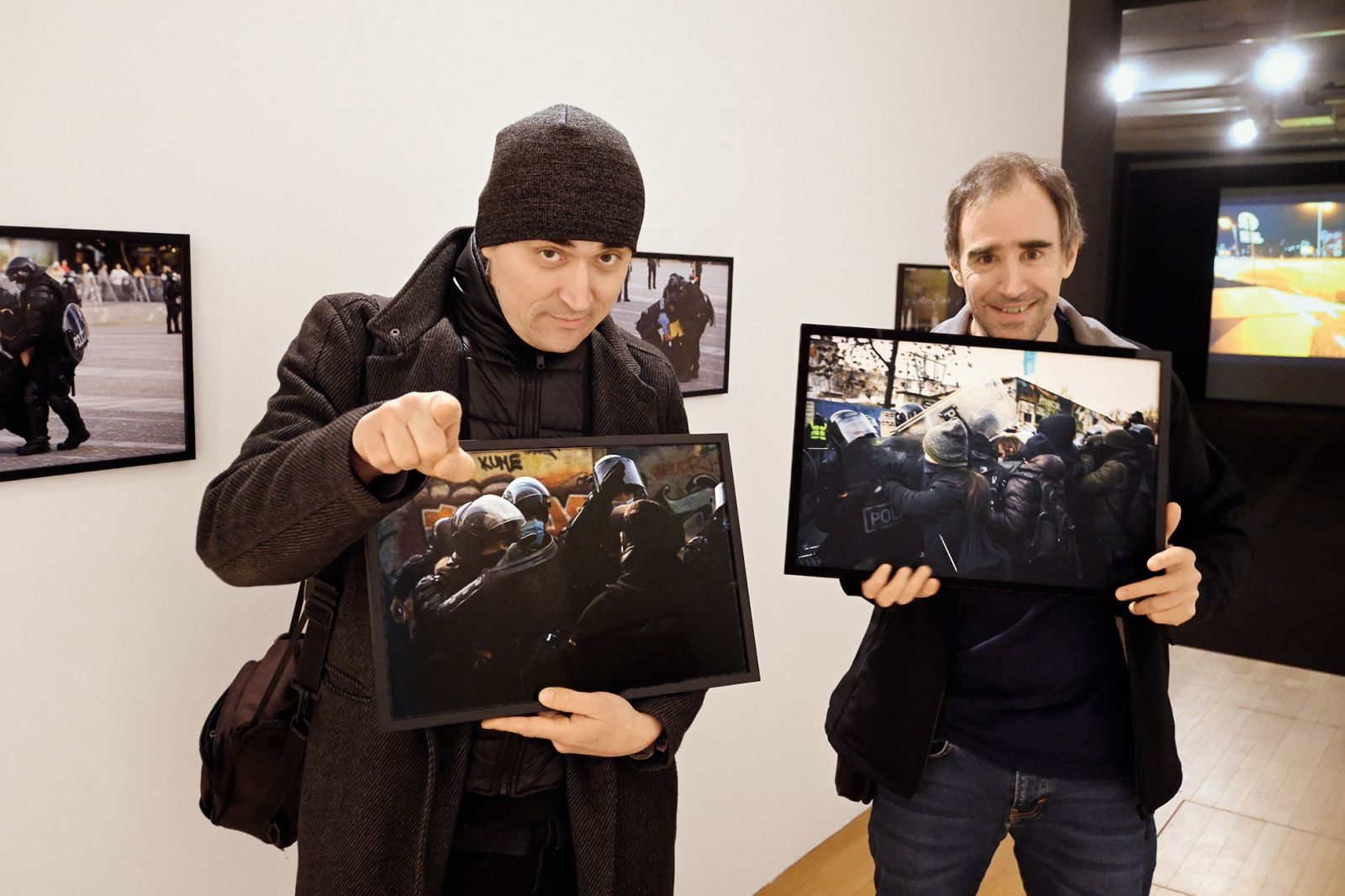 Predstava mesta; skupinska razstava, Željko Stevanić in Gašper Lešnik, +MSUM, LJ | Božidar Flajšman