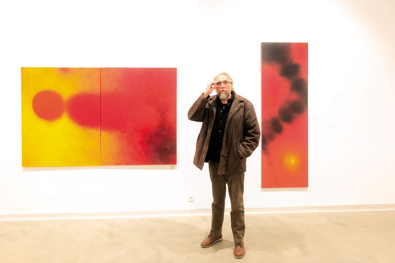 Mirko Rajnar: Koprena svetlobe in barv, Galerija mesta Ptuj | Boris B. Vogla