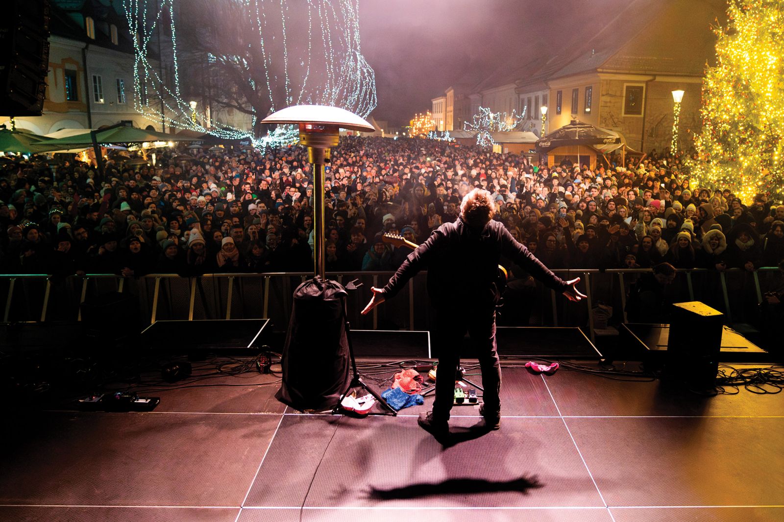 Zadnji koncert novomeške glasbene skupine Dan D po 30 letih glasbene kariere; Glavni trg na silvestrovo, NM | Marko Alpner