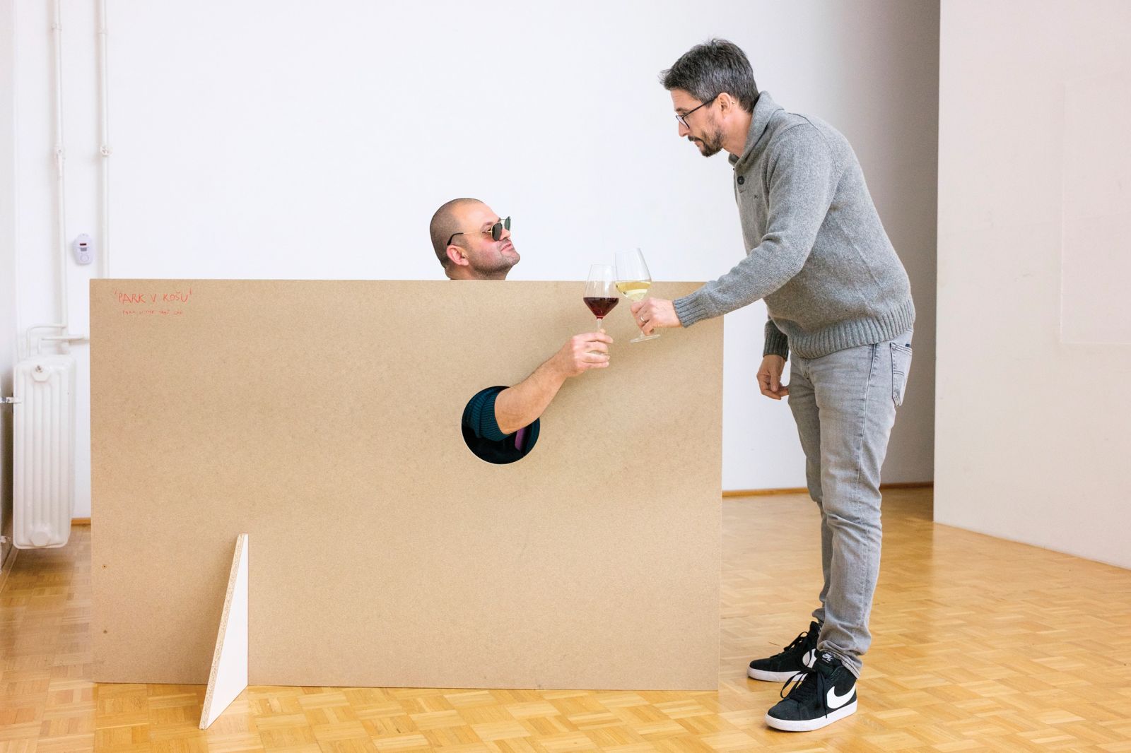 Jaka Babnik & Mladen Stropnik: Ena pokrajina; Projektni prostor DUM, LJ | Matjaž Rušt