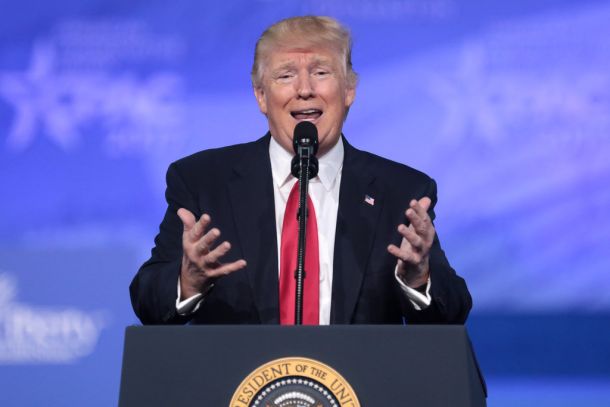 Ameriški predsednik Donald Trump