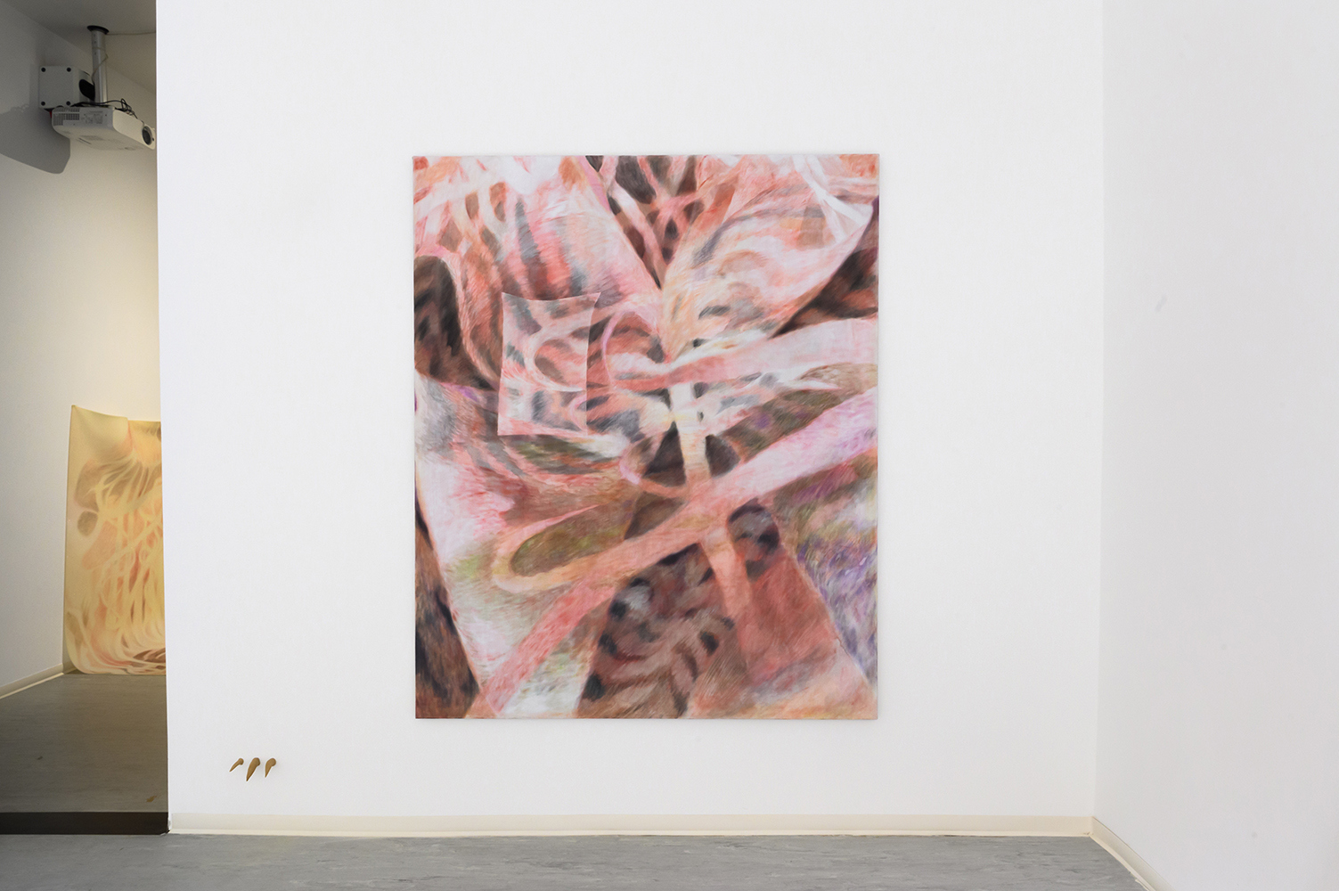 Ajda Kadunc, But all remained unchanged, the—, 2024, postavitev Galerija Tkalka