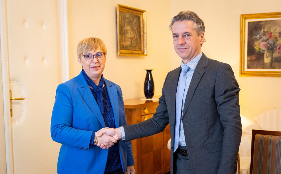 Nataša Pirc Musar, predsednica republike, in premier Robert Golob