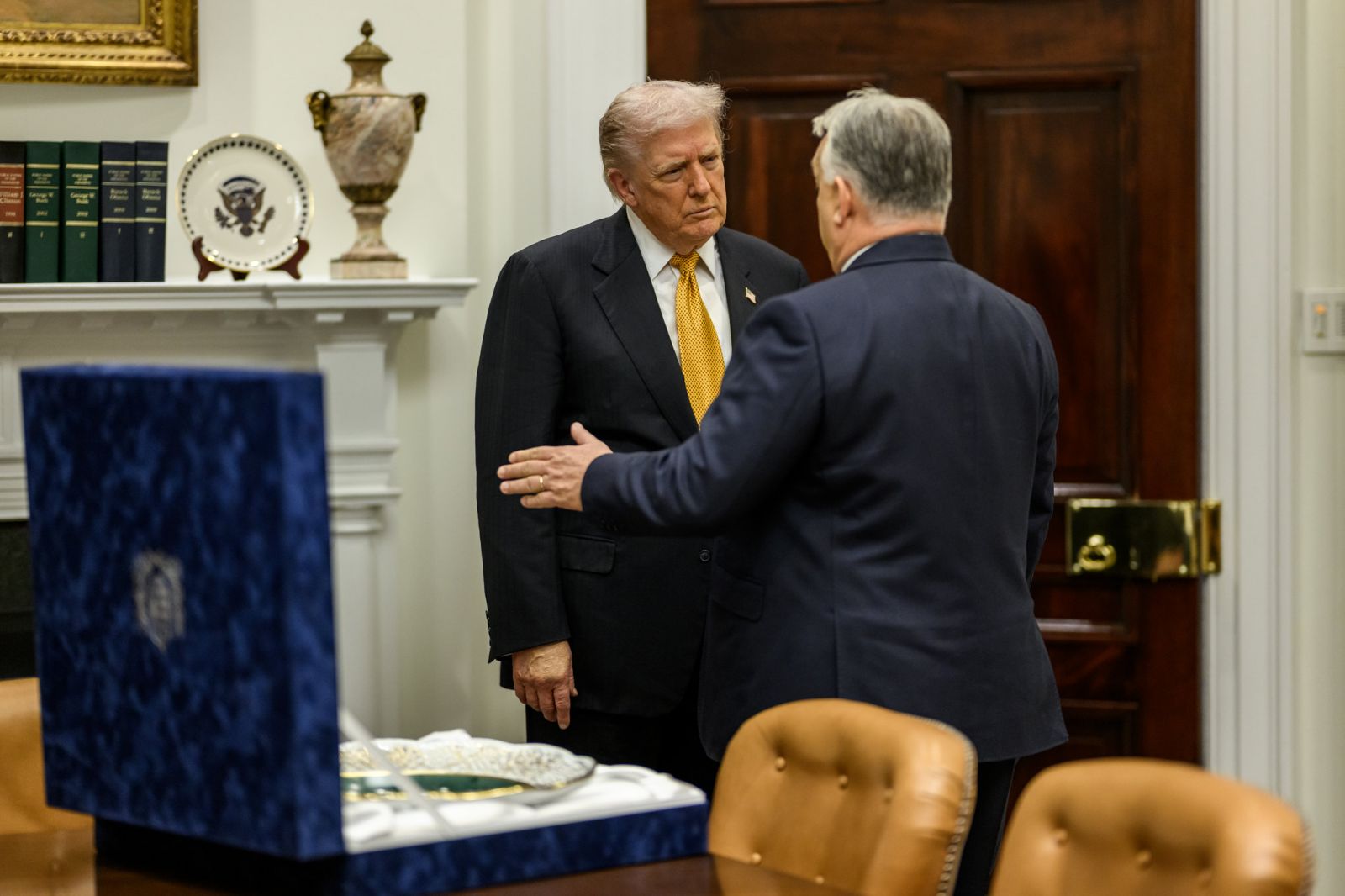 Trump in Orban lani, ko je bil slednji še na oblasti