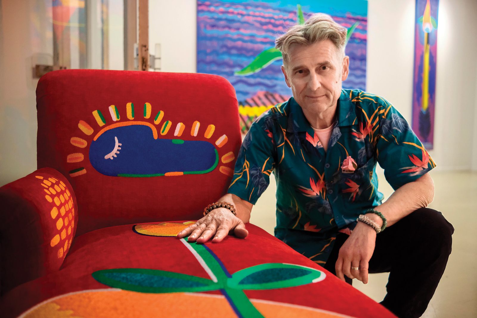 Silvester Plotajs Sicoe: Kako sanjati nazaj?, Mestna galerija Ljubljana | Janez Zalaznik