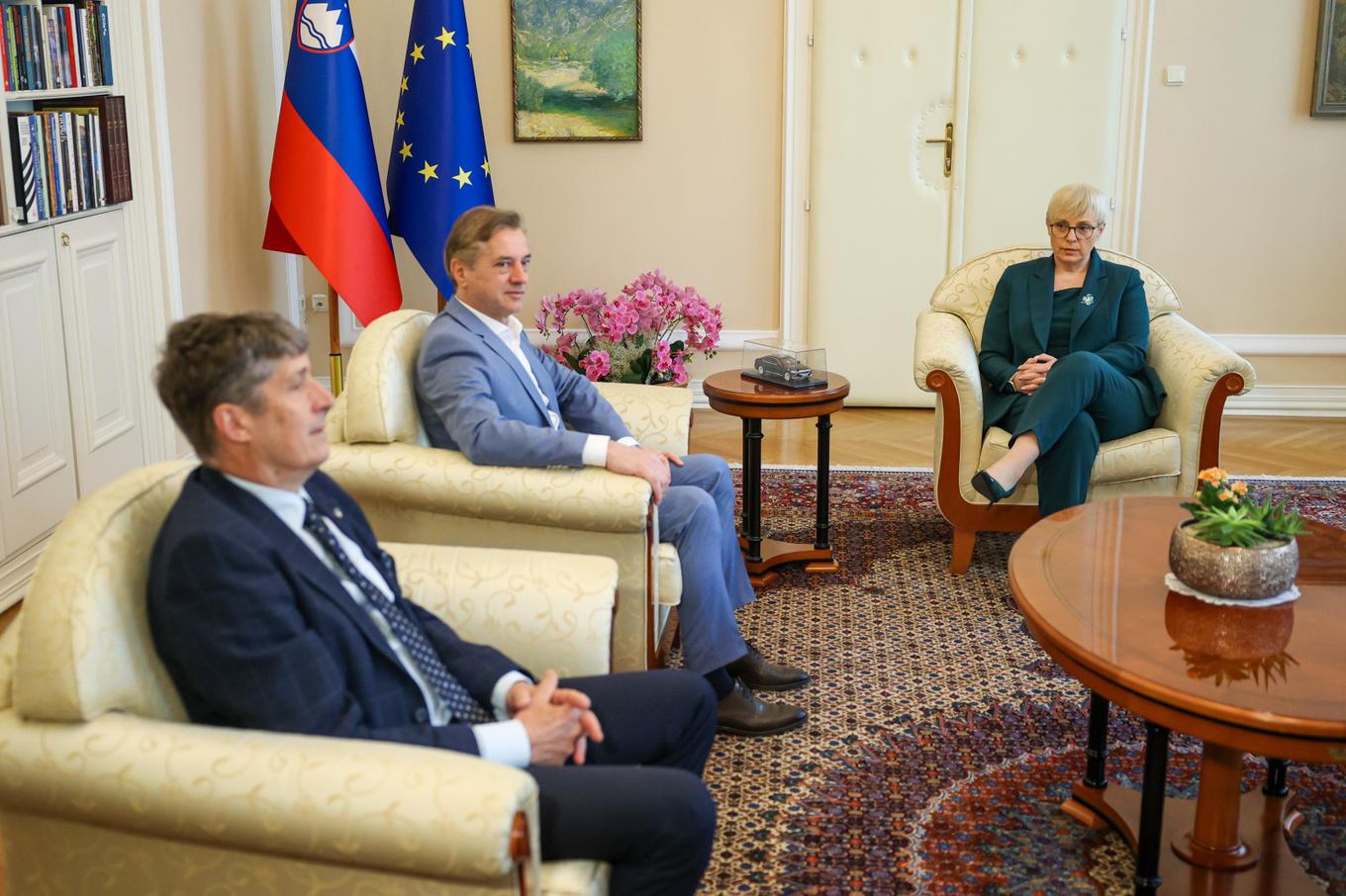 Današnji obisk Gibanja Svoboda pri predsednici republike Nataši Pirc Musar