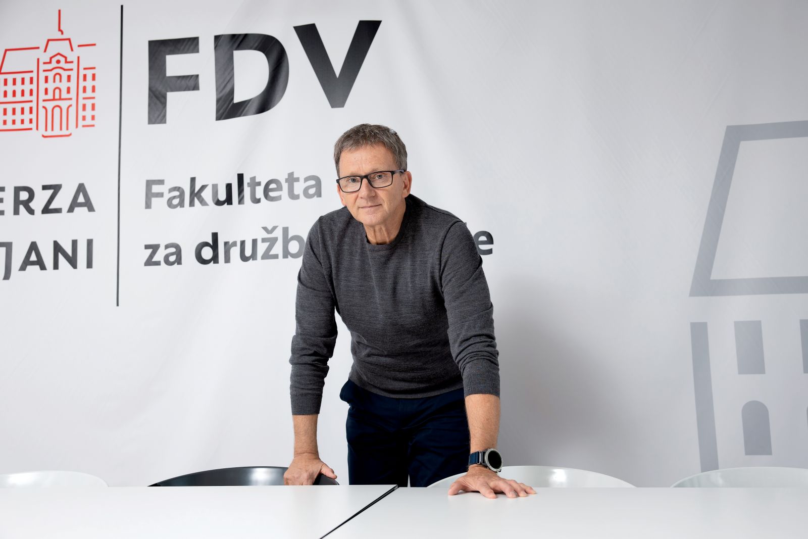 Dr. Samo Uhan, profesor in dekan na FDV