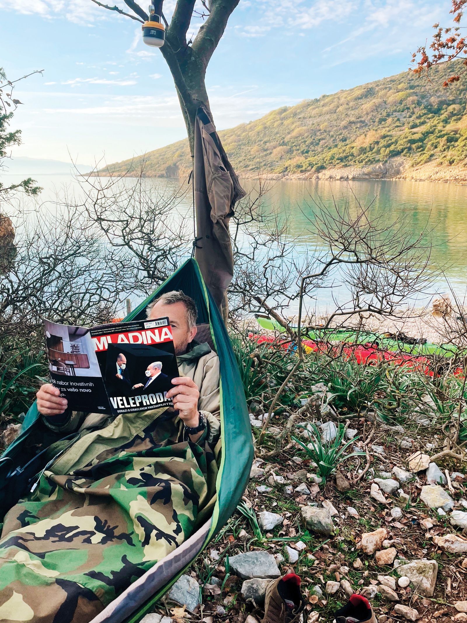 Ker zaradi neke pravljice danes ni treba v službo. Otok Plavnik, HR | Grunt