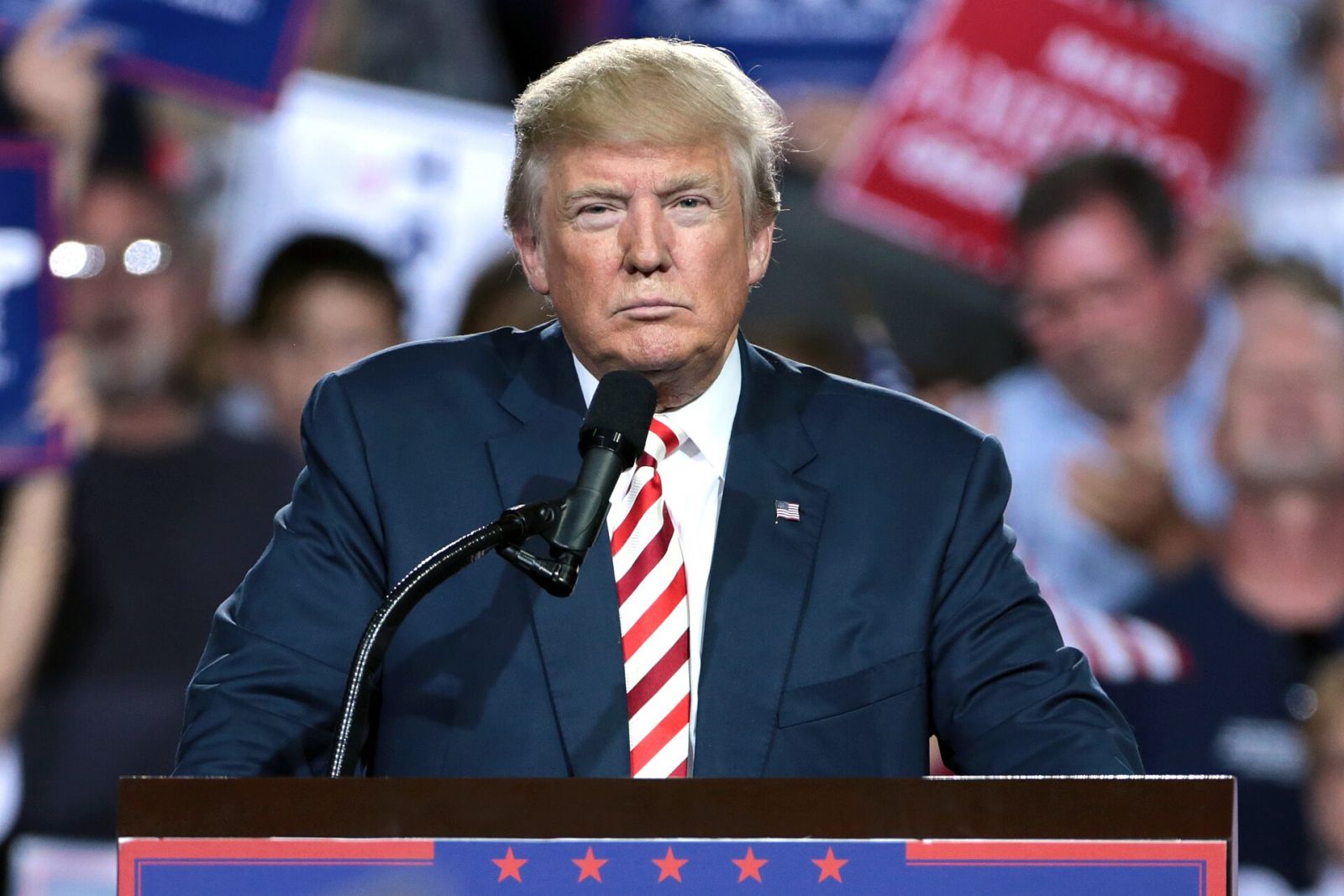 Donald Trump / »Lažne novice pravijo, da Iranu kaže dobro«