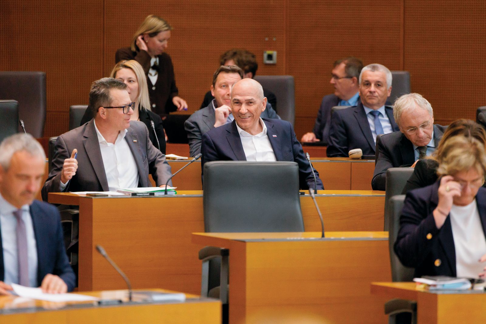 Prvi šov Janševega četverčka