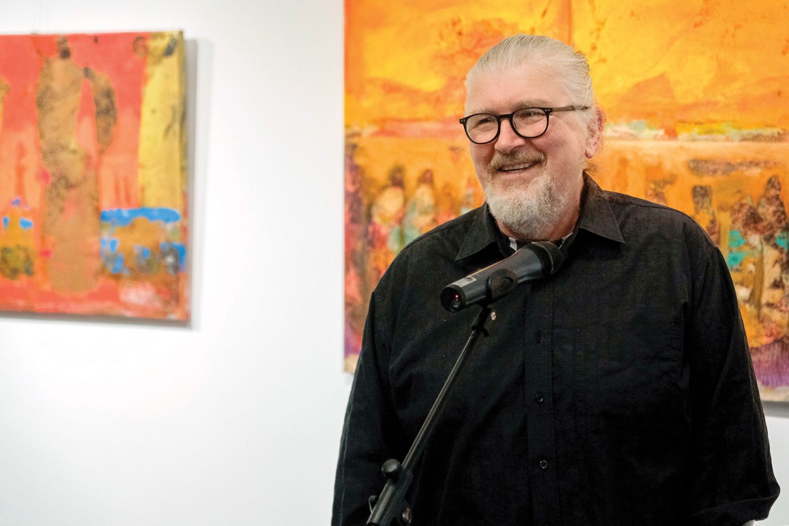 Lojze Kalinšek, galerija Krka, LJ | Janez Zalaznik
