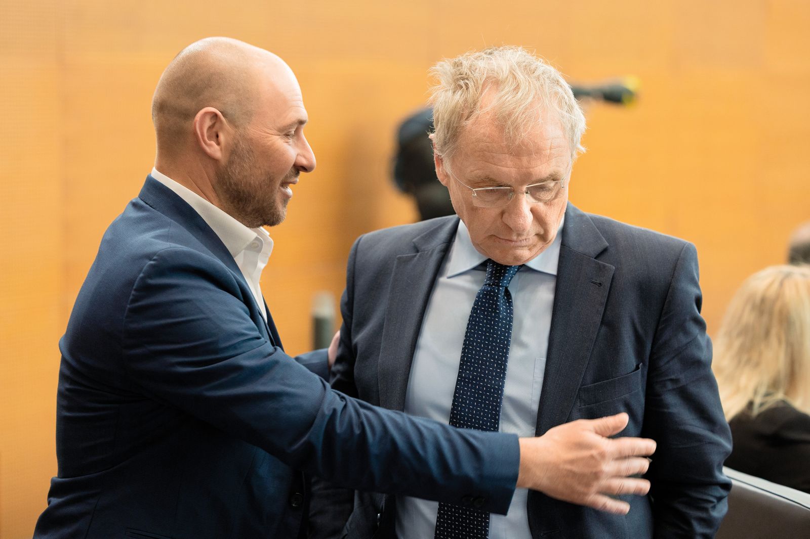 Jernej Vrtovec iz NSi in Aleš Hojs iz SDS sta bila partnerja že v tretji, kovidni vladi Janeza Janše.