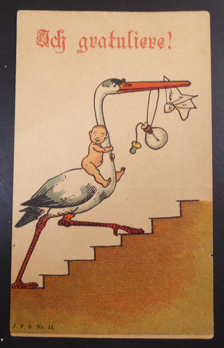 Ilustracija na razglednici, poslani leta 1888 iz Celja