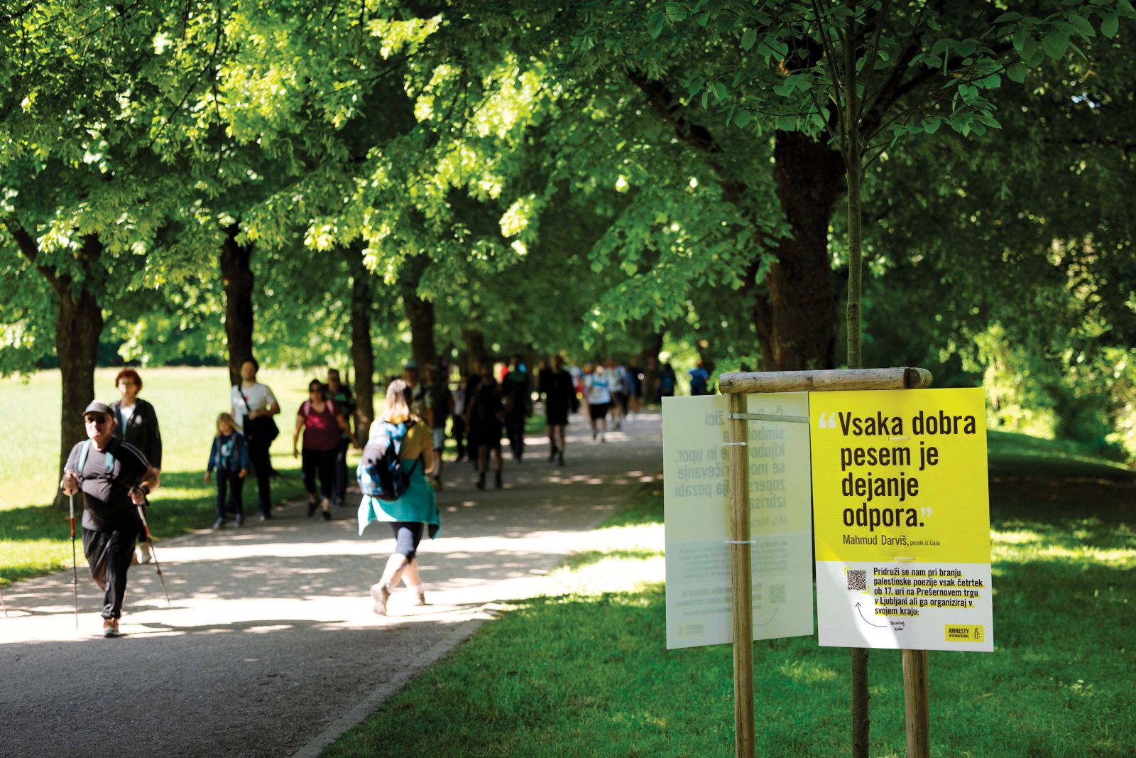 Pohod ob žici okupirane Ljubljane | Željko Stevanić