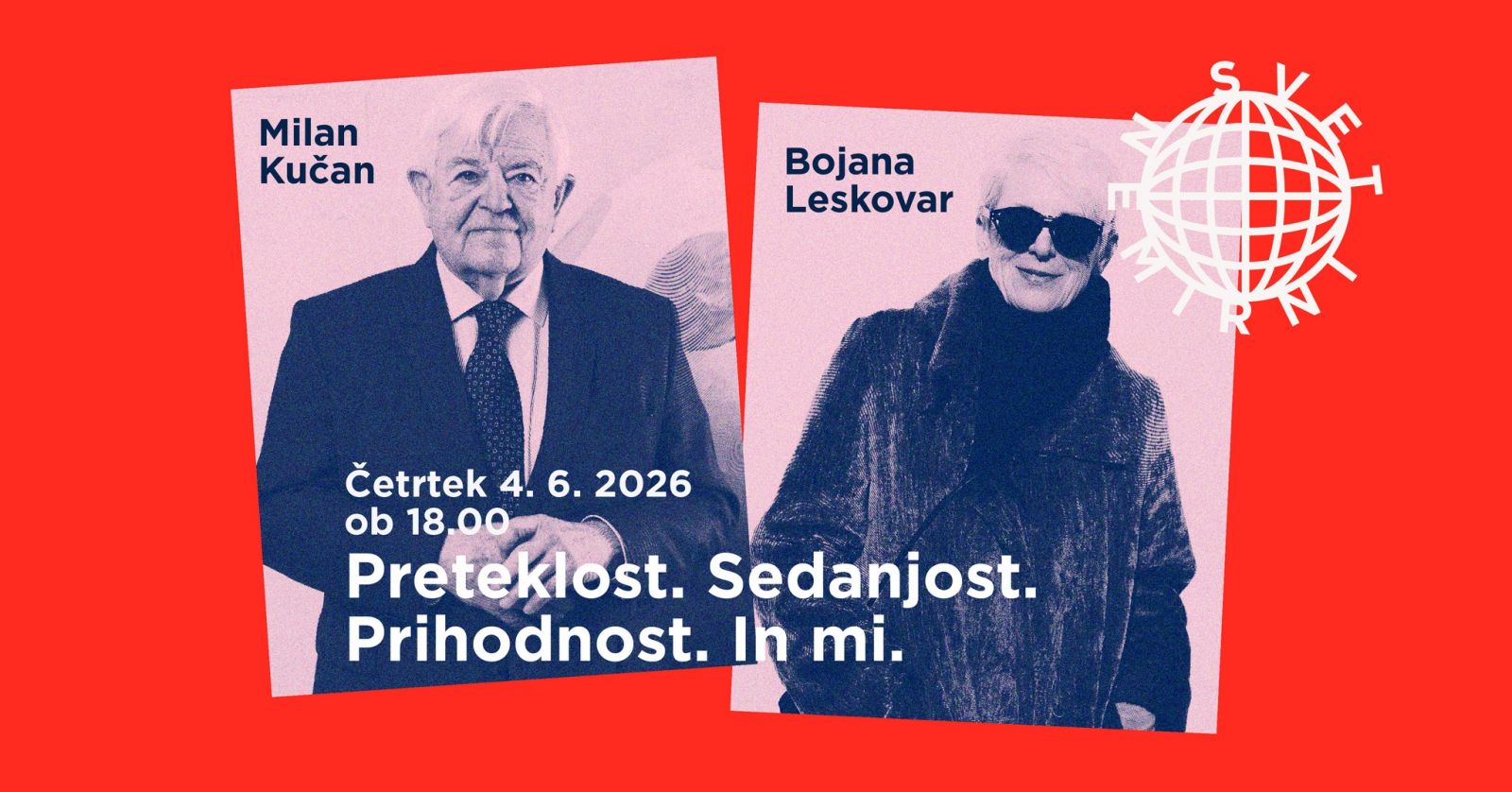 Spletni plakat za dogodek, ki se bo odvil 4. junija