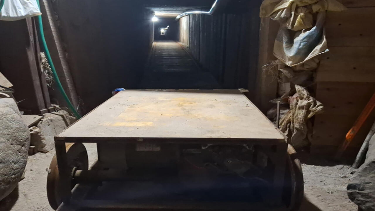 600 metrov dolg tunel za tihotapljenje