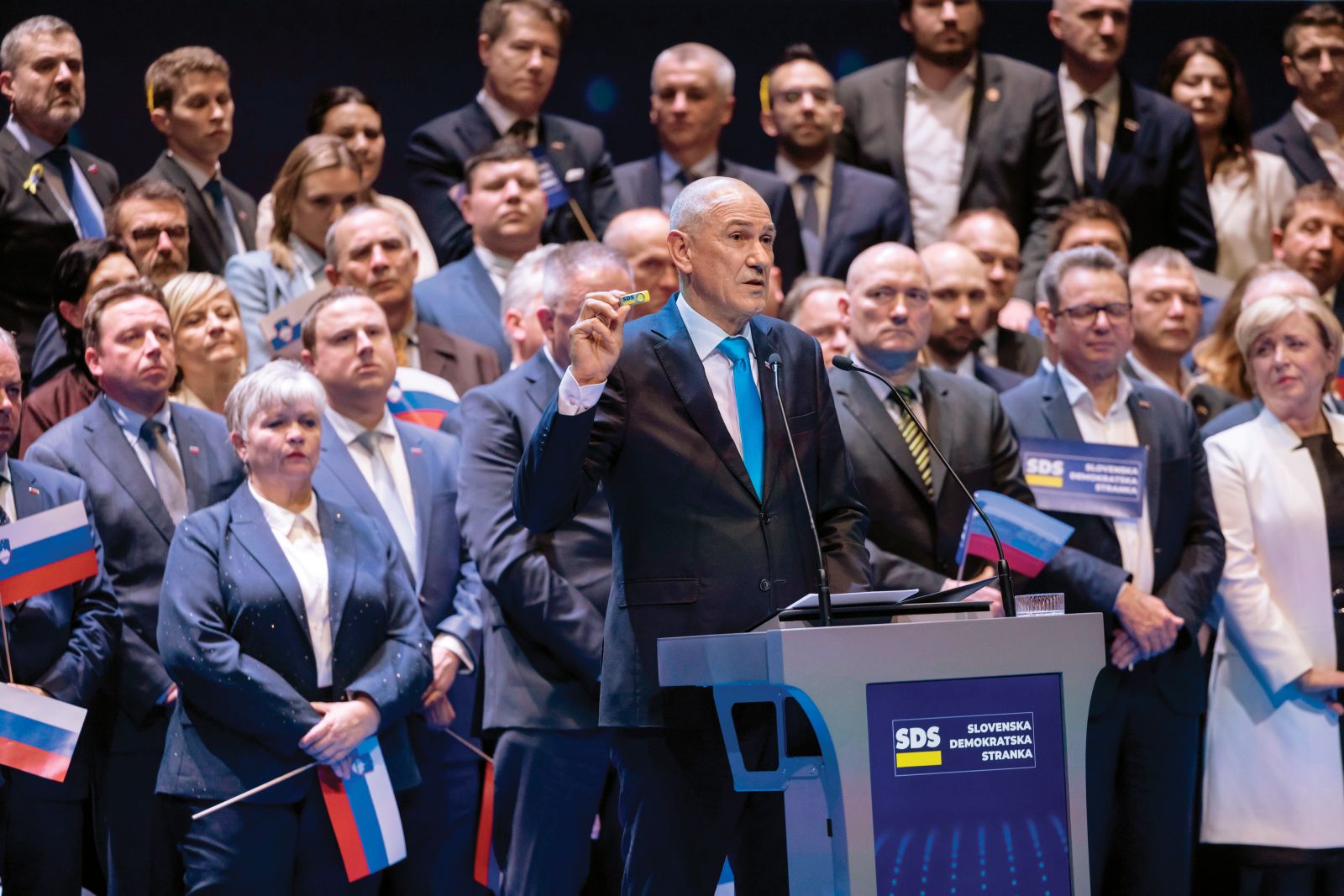 Janez Janša parafriziral besede Milana Kučana