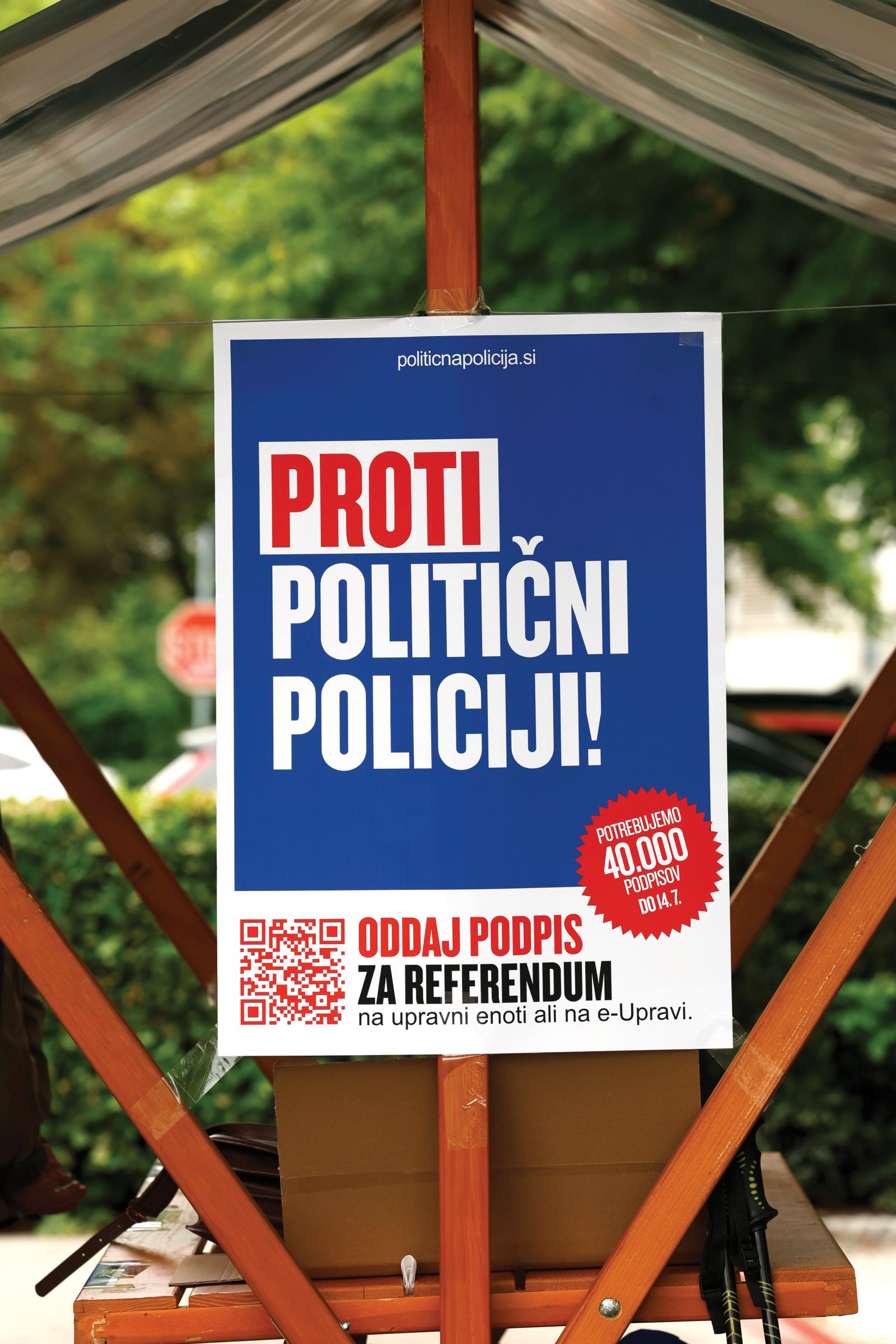 Poziv k zbiranju podpisov za referendum: Več nas bo, prej bomo na cilju. 