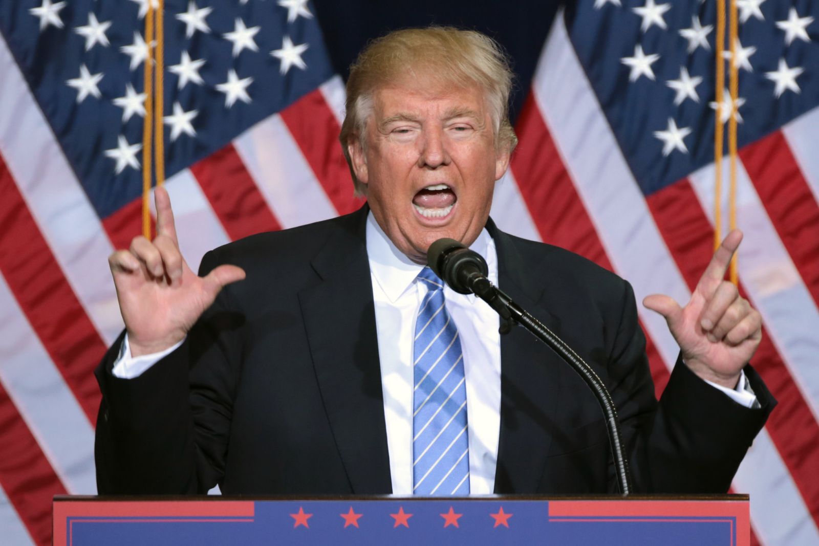 Trump / »Mi nadziramo ožino. Oni ne nadzirajo ničesar.«