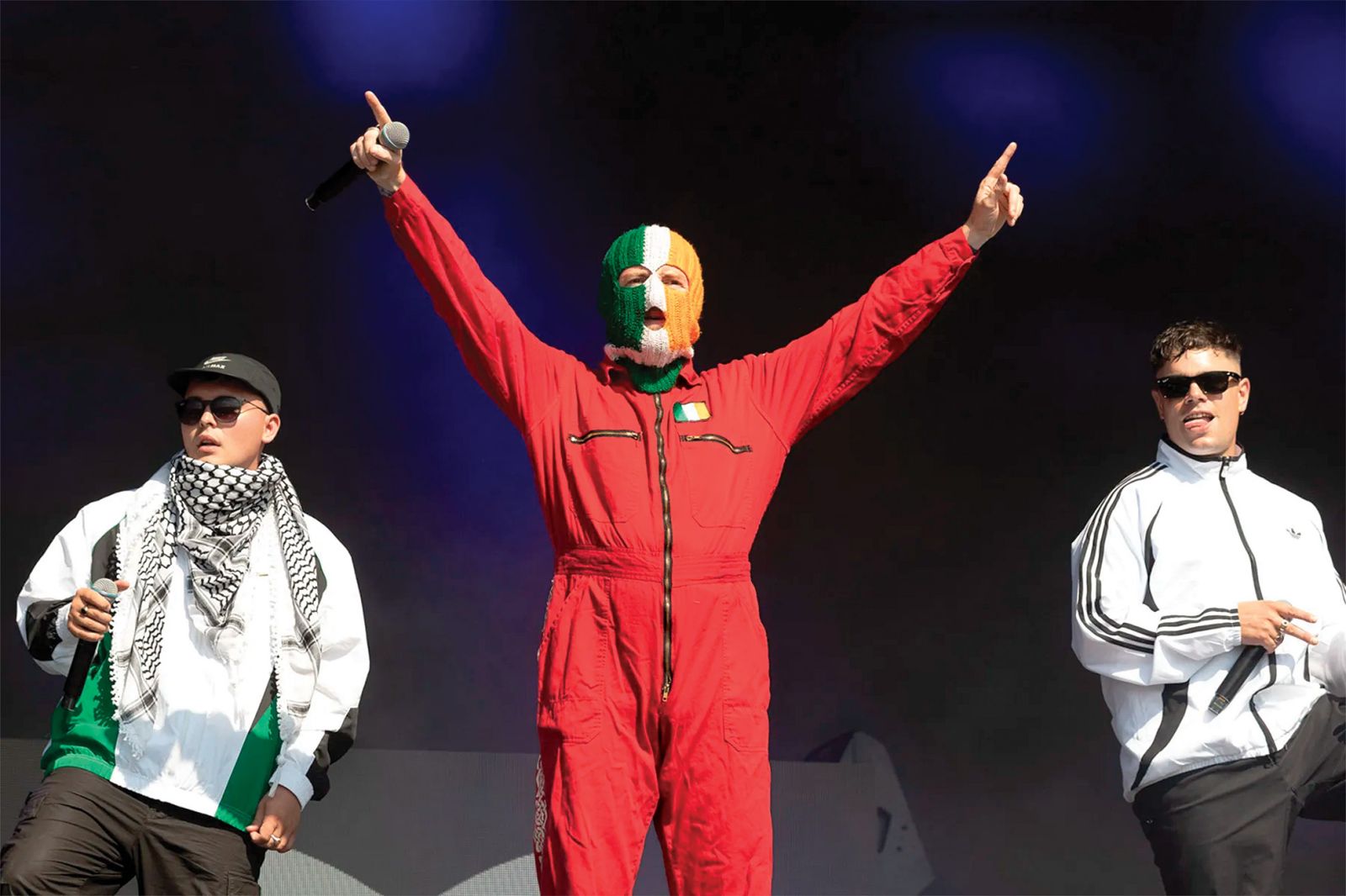 Nastop Kneecap na lanskem festivalu Glastonbury je »zaradi političnega ekstremizma« skušal preprečiti celo britanski premier Kier Starmer, a mu to ni uspelo.