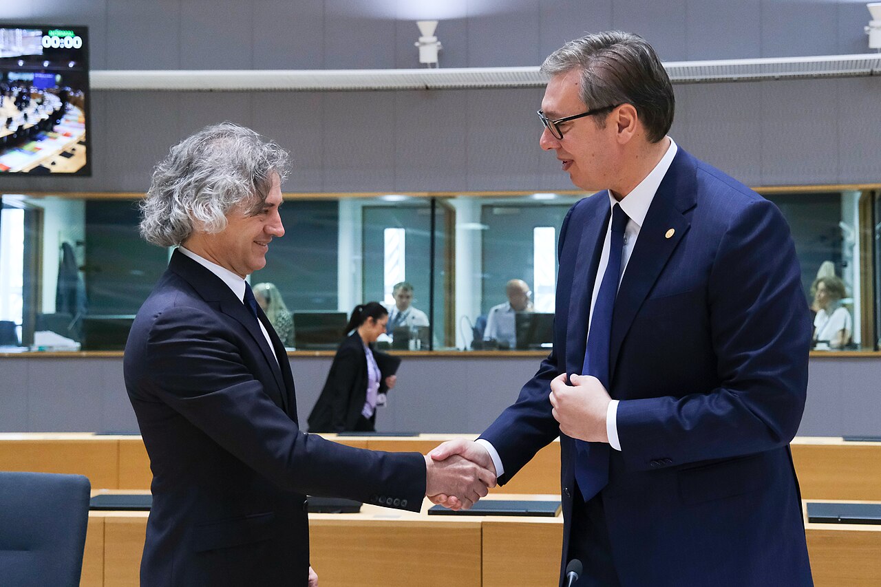 Aleksandar Vučić / »Napolnili smo Slovenijo z našimi otroki«