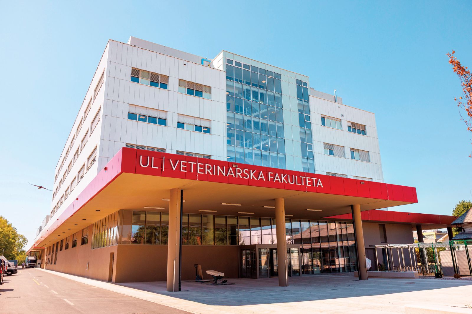 Sedanji videz nove Veterinarske fakultete, ki bo vrata odprla že na začetku študijskega leta