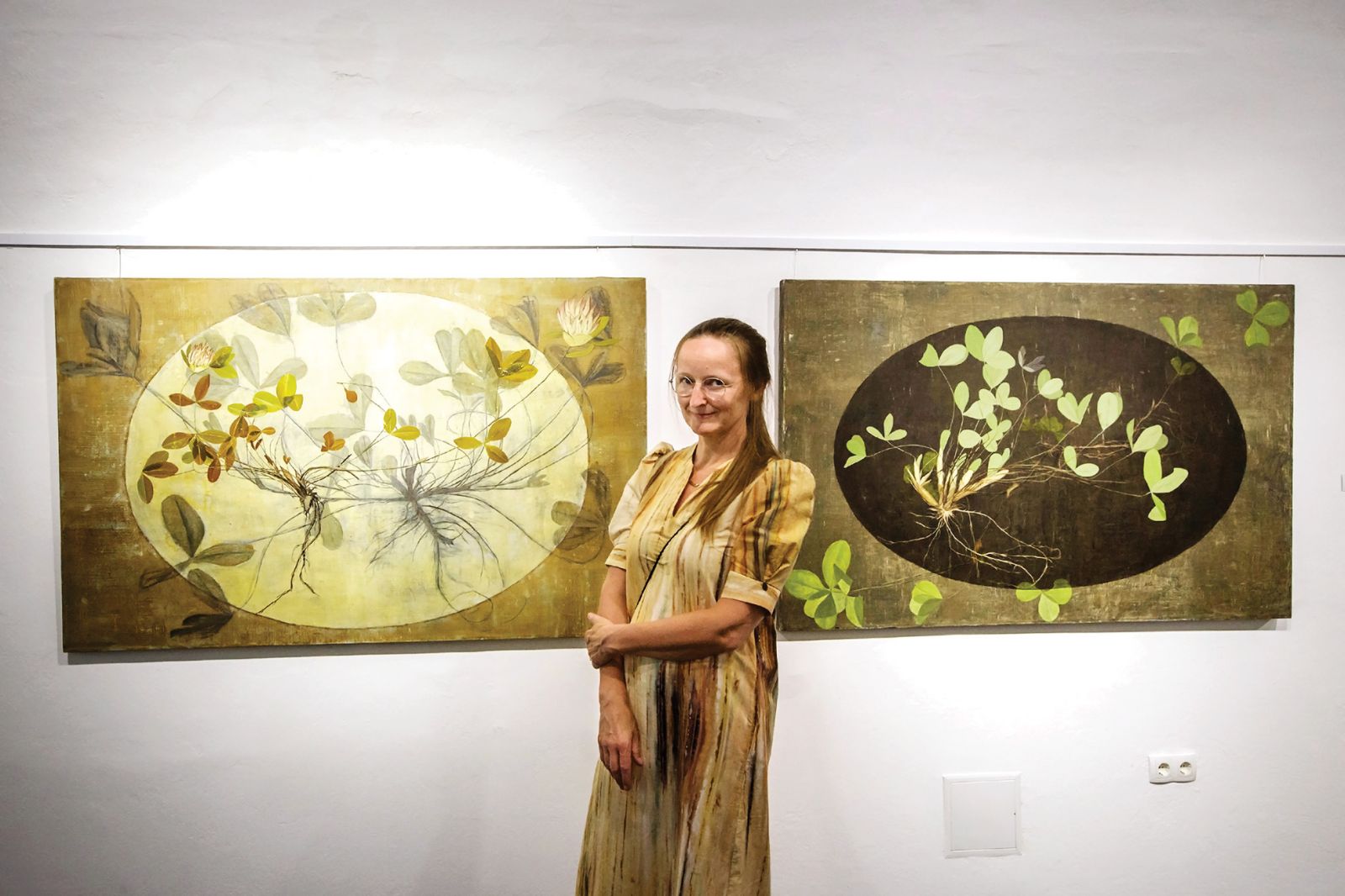 Anja Jerčič Jakob – Hvala za rože detelje, Galerija Luna, Ptuj | Boris B. Voglar