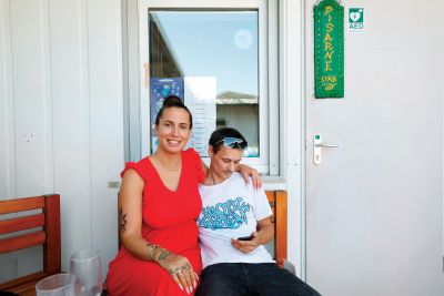 Rubina, nekdanja uporabnica in prostovoljka Društva Šent