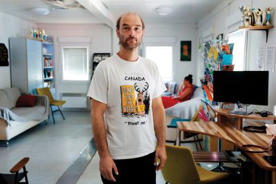 Luka Mrak, vodja terenske ekipe Društva Šent