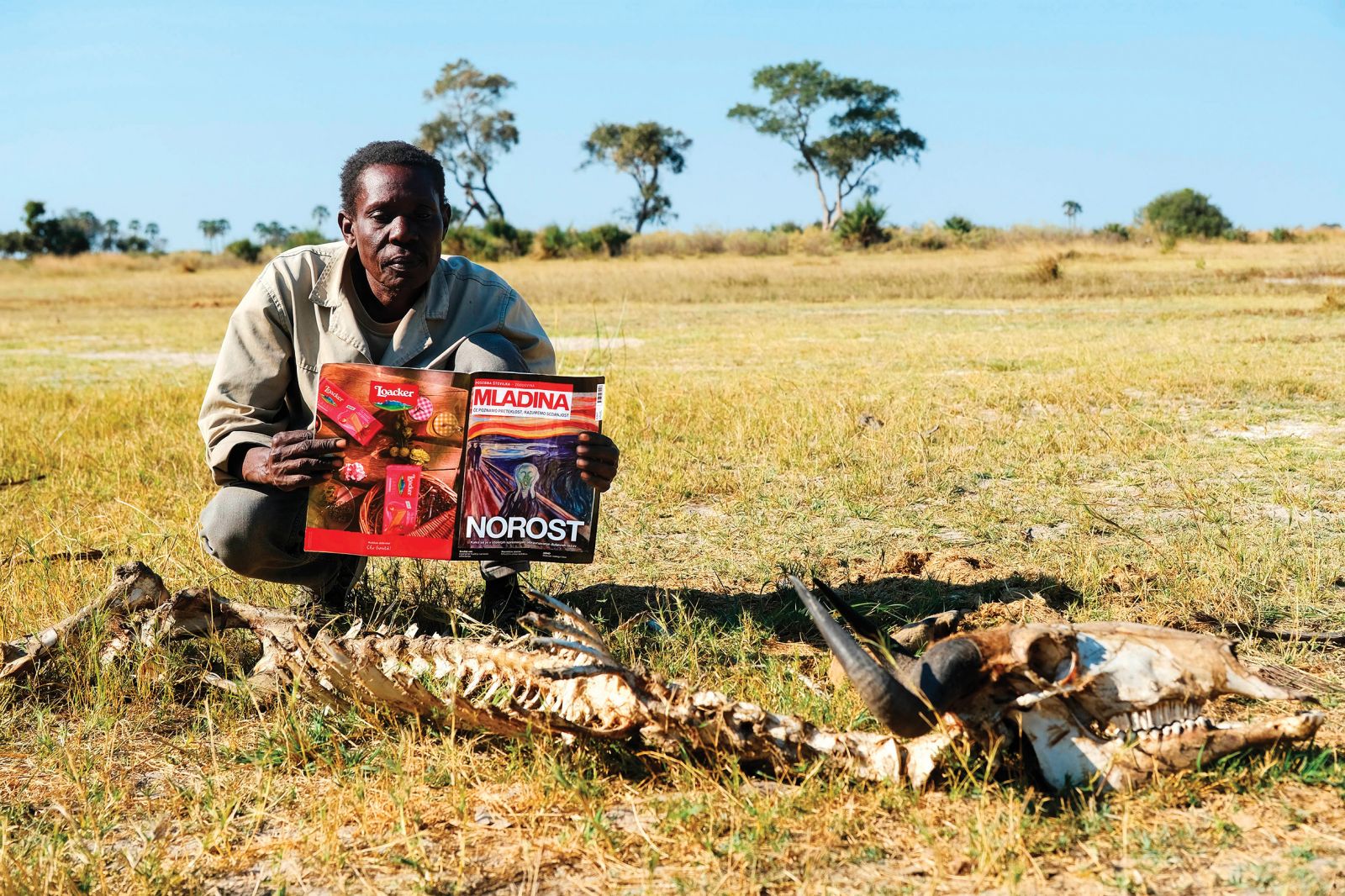 Kakanyetso Nxerelco, delta reke Okavango, Bocvana | Zenit
