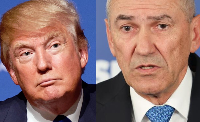 Imitiranje / Janša kot Trump?
