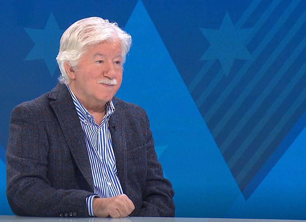 Branko Soban v oddaji Politično na TV Slovenija