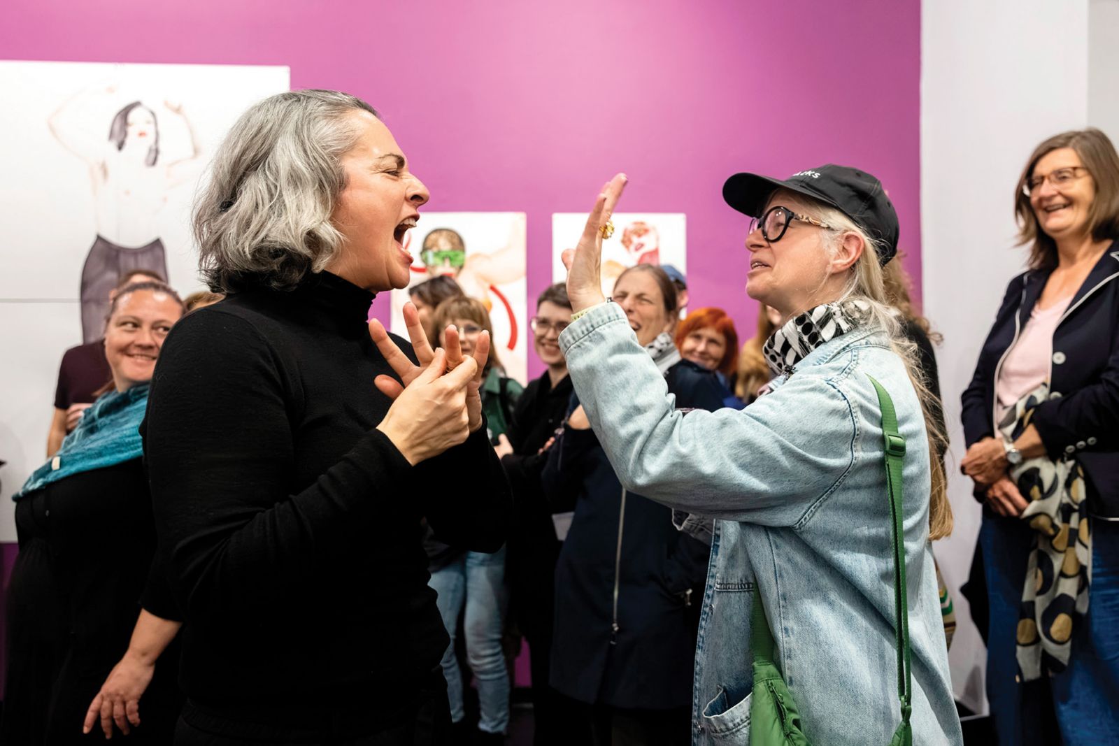 32. Mednarodni festival sodobnih umetnosti – Mesto žensk, LJ: Območje visoke napetosti: Jelena Sokić, Alma Gačanin in Stella Ivšek ter koncert Duo Lume, Galerija Škuc | Nada Žgank